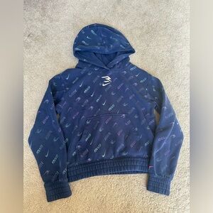 Girls Nike 3 Brand hoodie pullover yxl